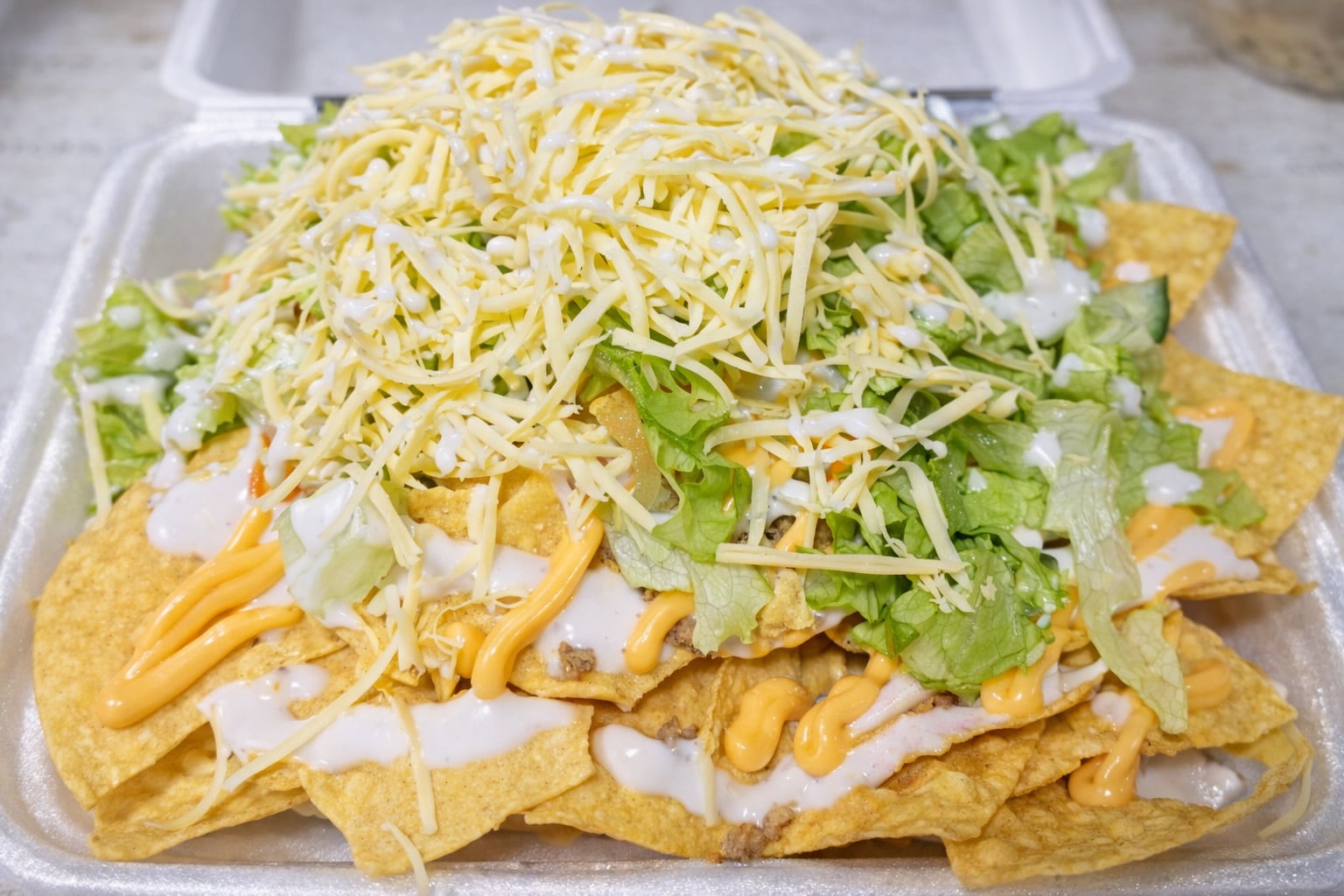 Featured loaded nachos